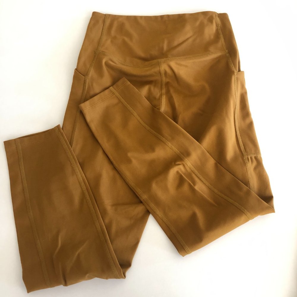 Girlfriend Collective Legging with Pocket / Saddle / Small